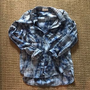 Bella Dahl Plaid Button Down